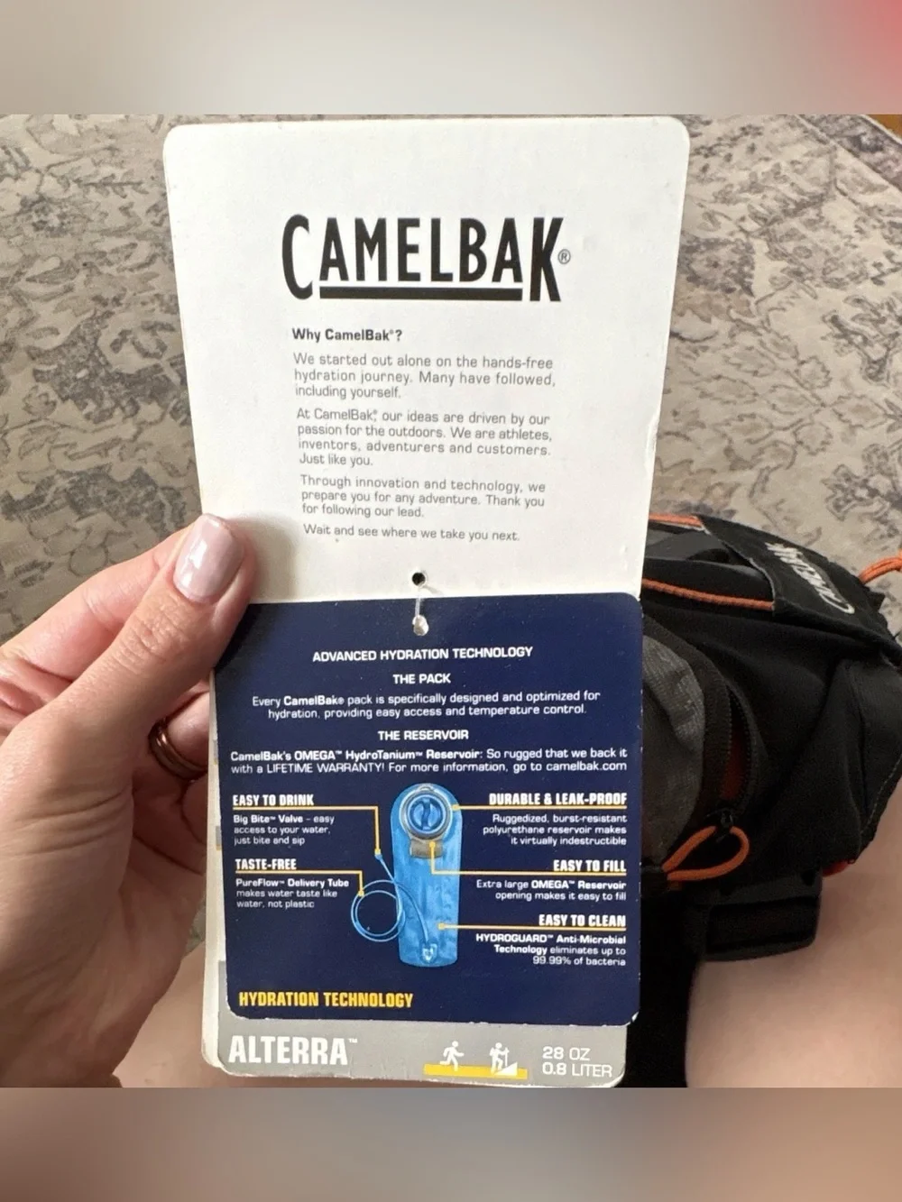 Camelbak nwt alterra